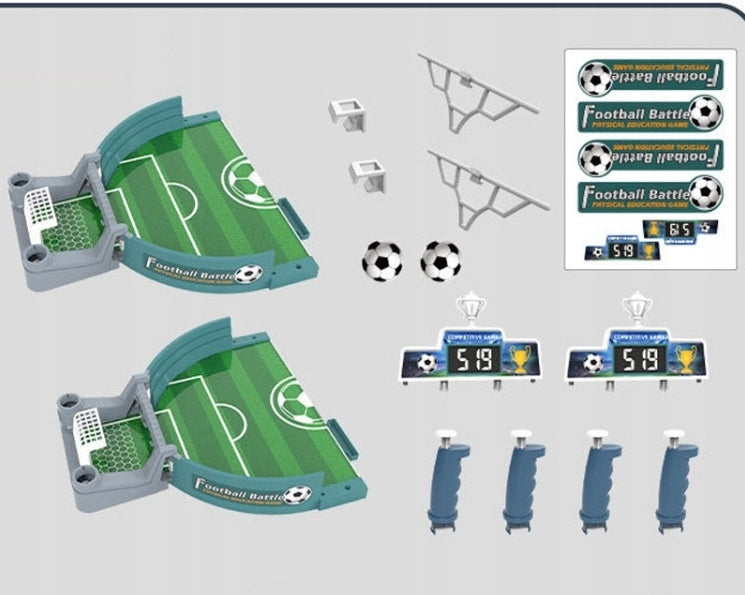 Stalo Futboliukas – Miniatiūrinis Futbolas su Dideliu 57x28 cm Žaidimo Lauku