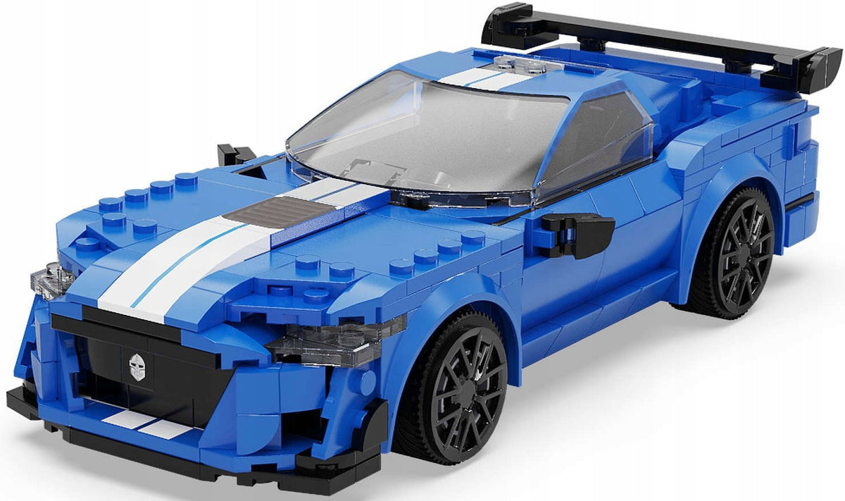 CaDA Konstruktorius – Nuotoliniu Būdu Valdomas Sportinis Automobilis Blue Knight 500, Dual Mode RC, 325 Detalės
