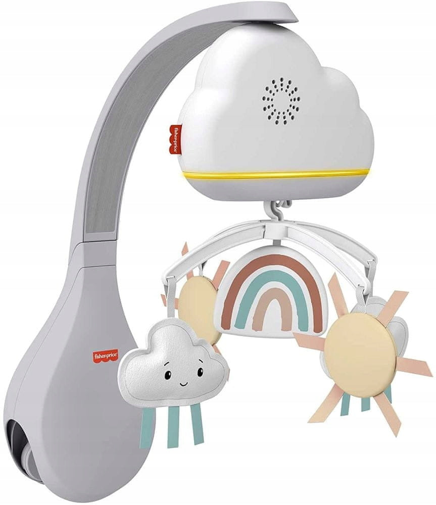 Fisher-Price Debesėlių Vaivorykštė – Raminanti Karuzelė Kūdikiams HBP40