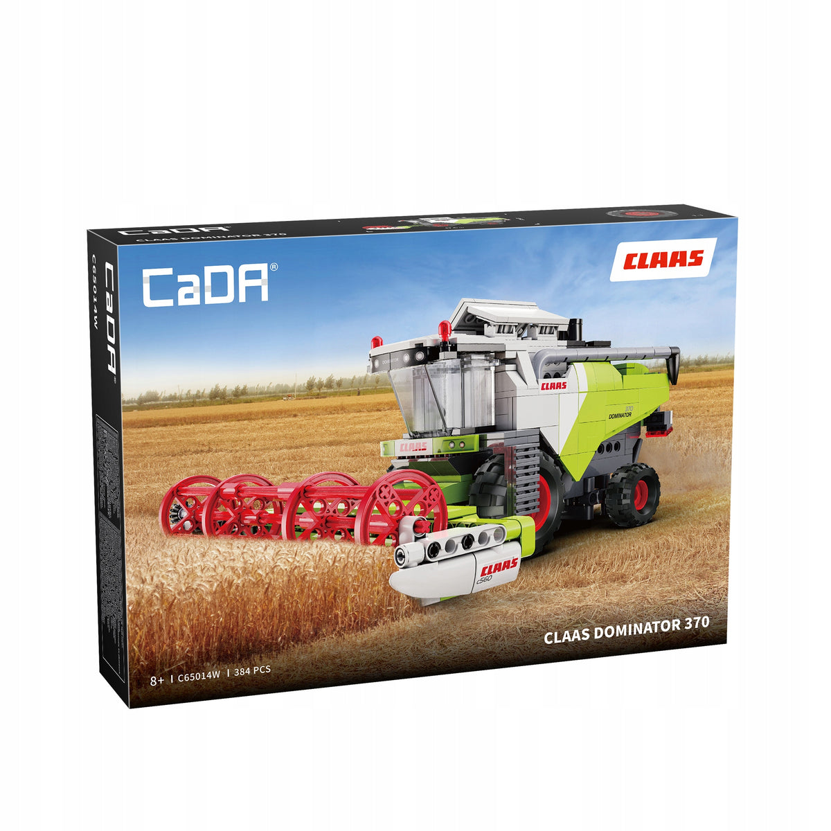 CaDA Konstruktorius Kombainas Claas Dominator – 384 Detalės
