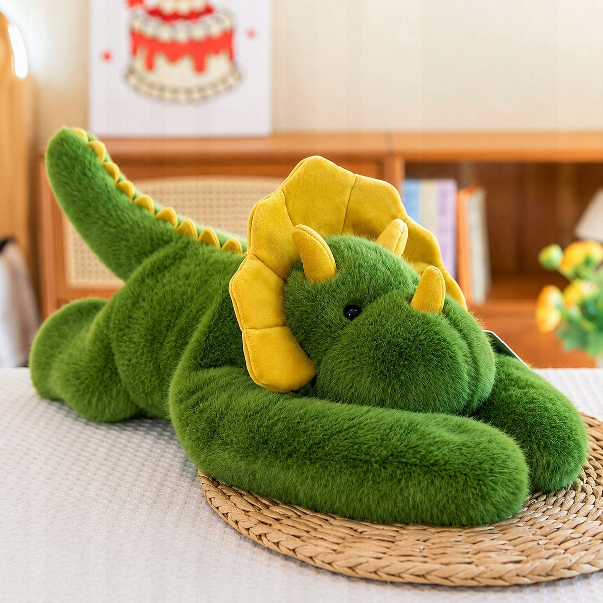 Sunkusis Terapinis Dinozauro Pliušinukas Vaikams su ADHD ir Autizmu – 1,3 kg