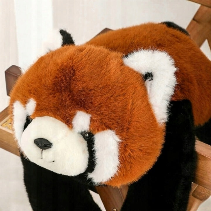 Svorinis Pliušinis Meškiukas Raudonoji Panda – Didelis, 65 cm, 1 kg