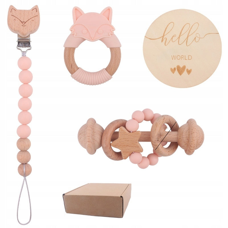 Dovana naujagimiui – kūdikio dovanų rinkinys Baby Shower progai