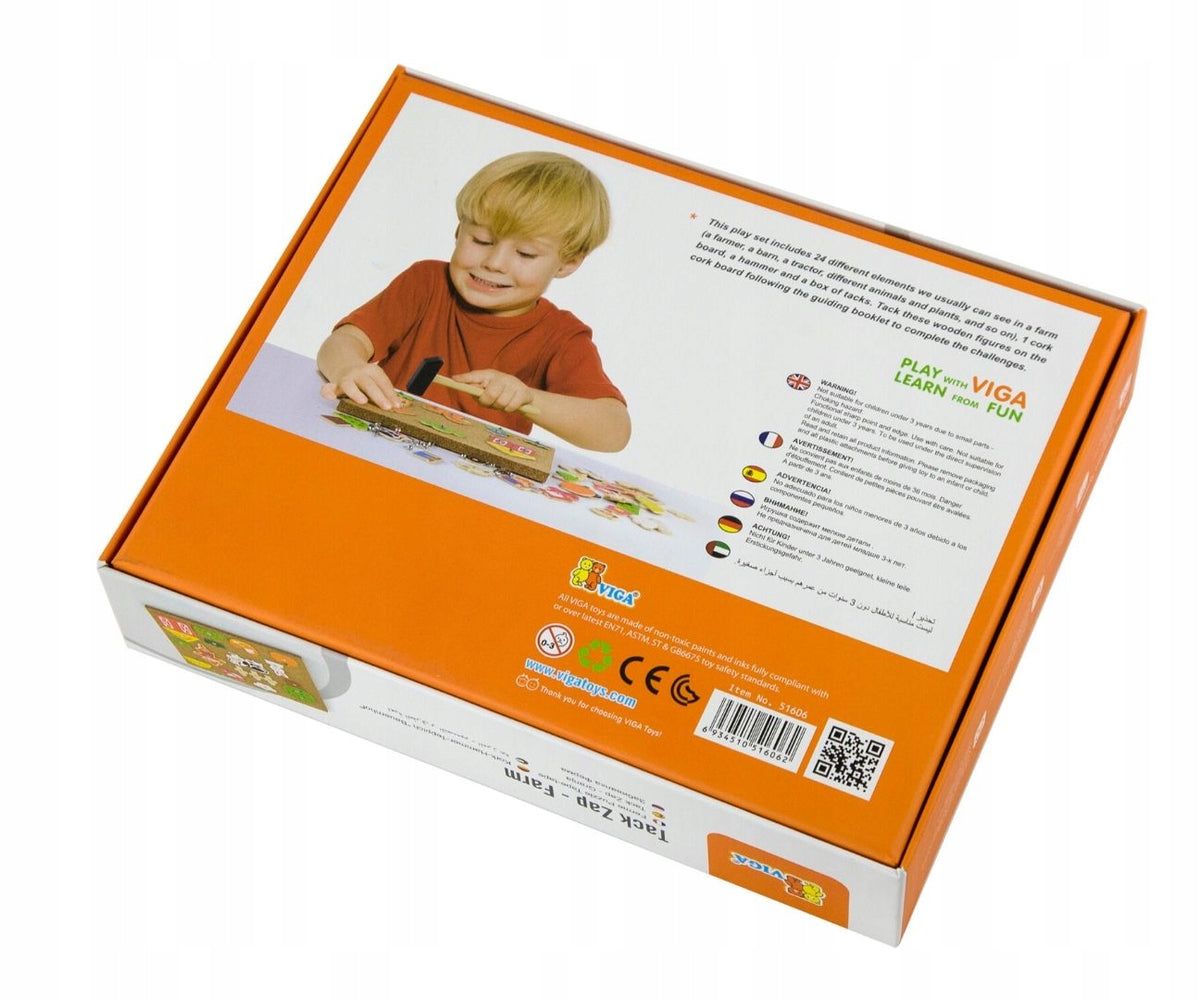 Viga 51606 Kamštinė Kalimo Dėlionė „Ferma“