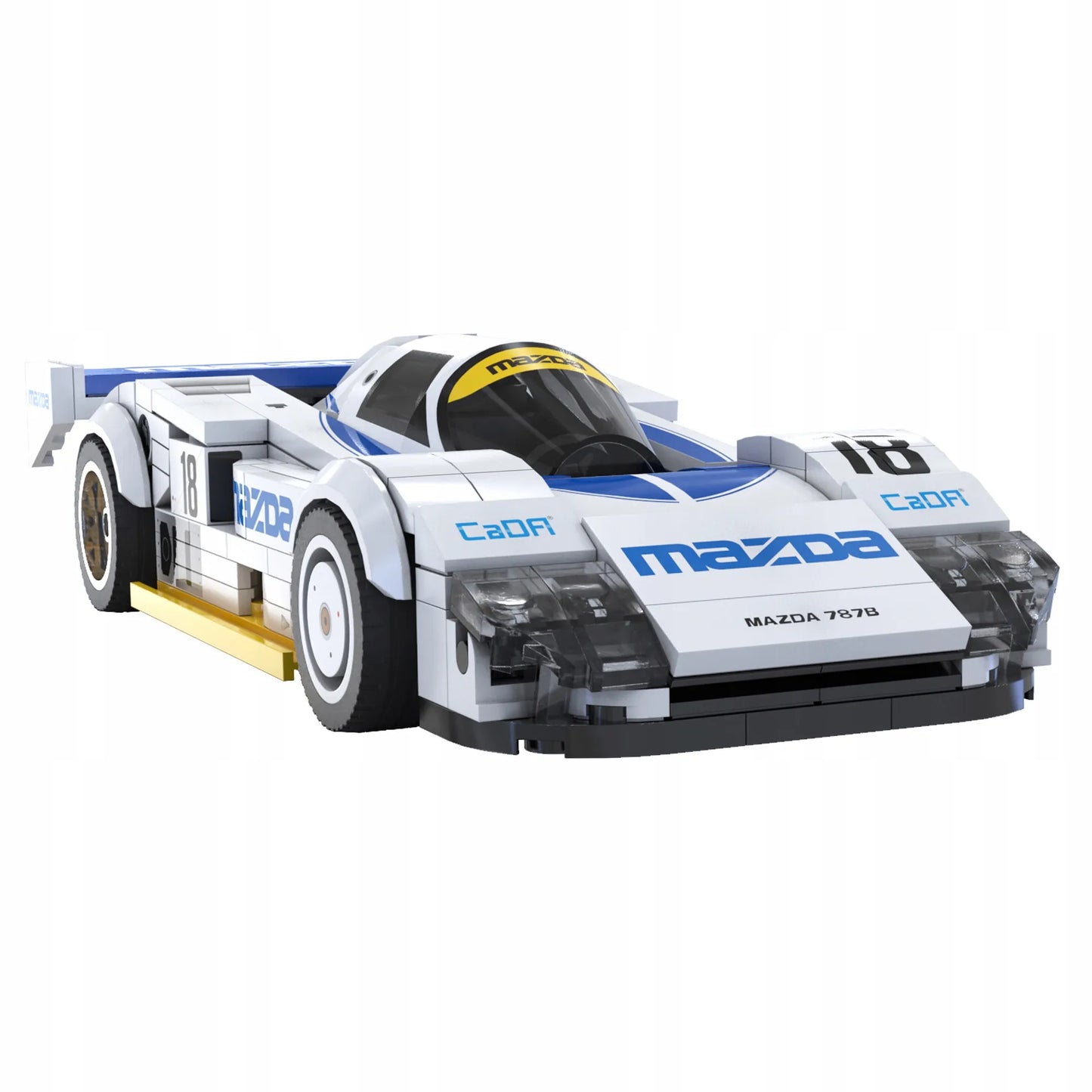 CaDA konstravimo kaladėlių rinkinys sportinis automobilis Mazda 787B
