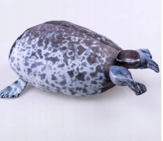 Pliušinis Ruonis 30 cm (2 vnt.) – Minkšta Dekoratyvinė Pagalvėlė-Žaisliukas