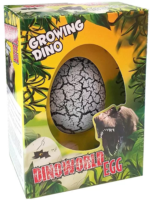 Didelis dinozauro kiaušinis besiritantis dinozauras augantis vandenyje