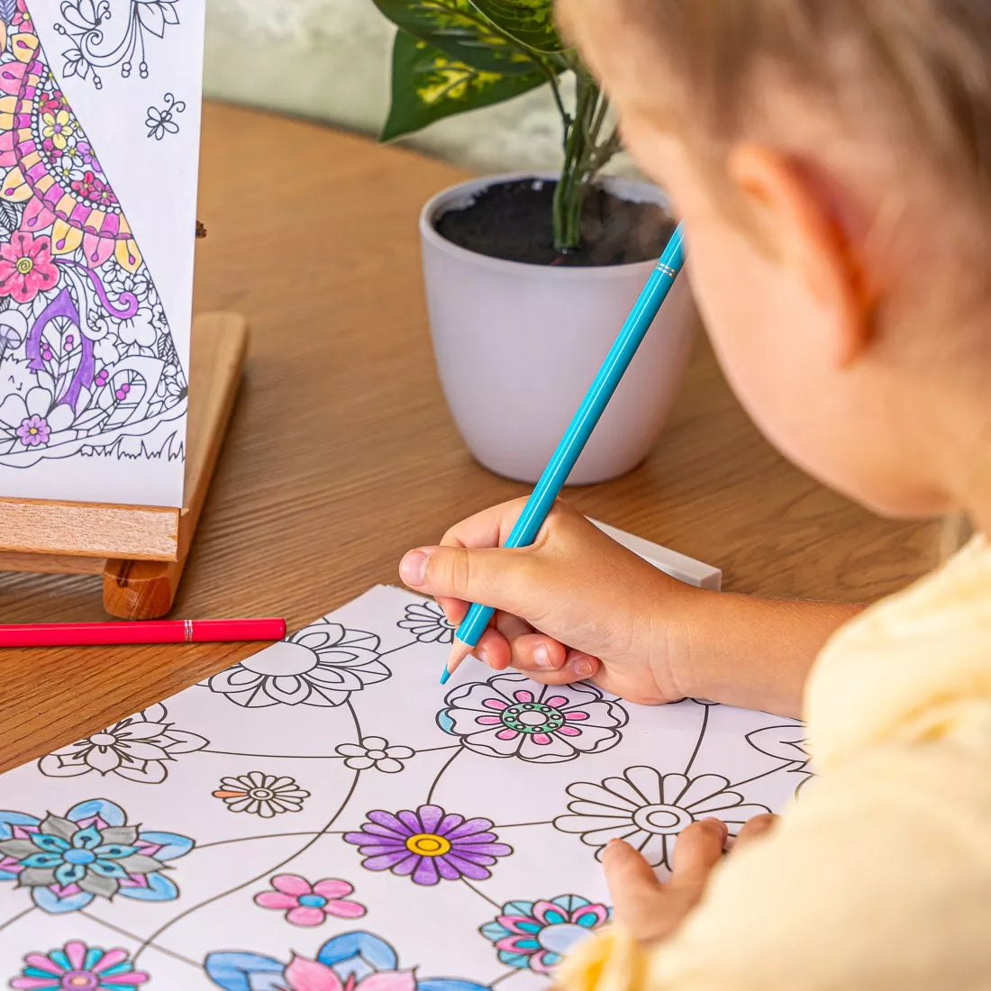Spalvotų pieštukų rinkinys Ragi, 72 elementai