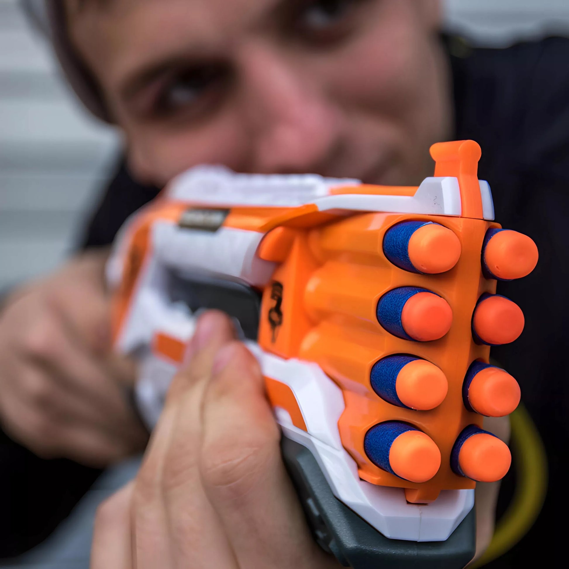 100 vnt. strėlyčių NERF paleidimo įrenginiams – putplasčio šoviniai, šoviniai pistoletams