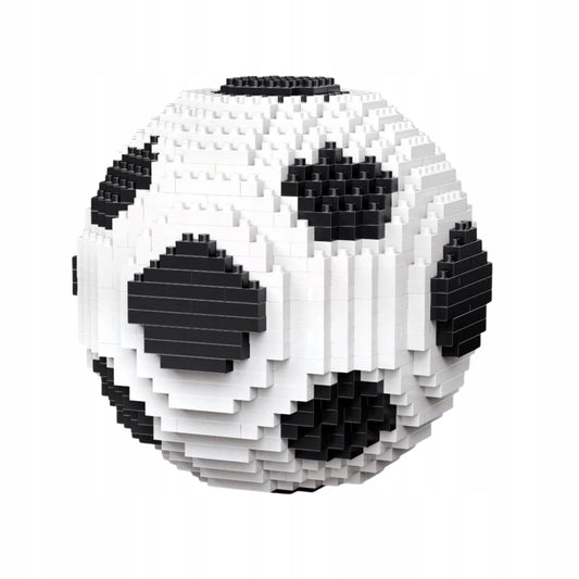 3D futbolo kamuolio formos konstravimo kaladėlės, 864 detalės, puiki dovana vaikinui