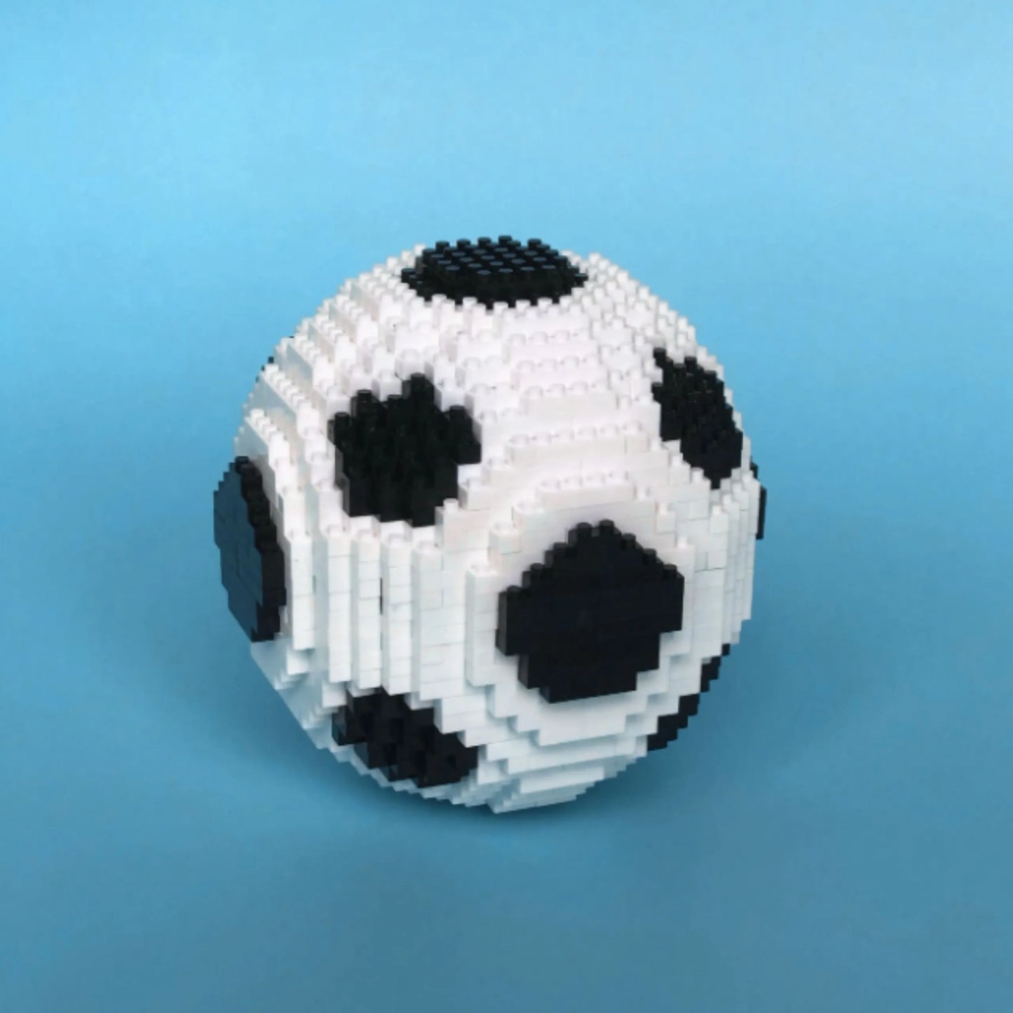 3D futbolo kamuolio formos konstravimo kaladėlės, 864 detalės, puiki dovana vaikinui