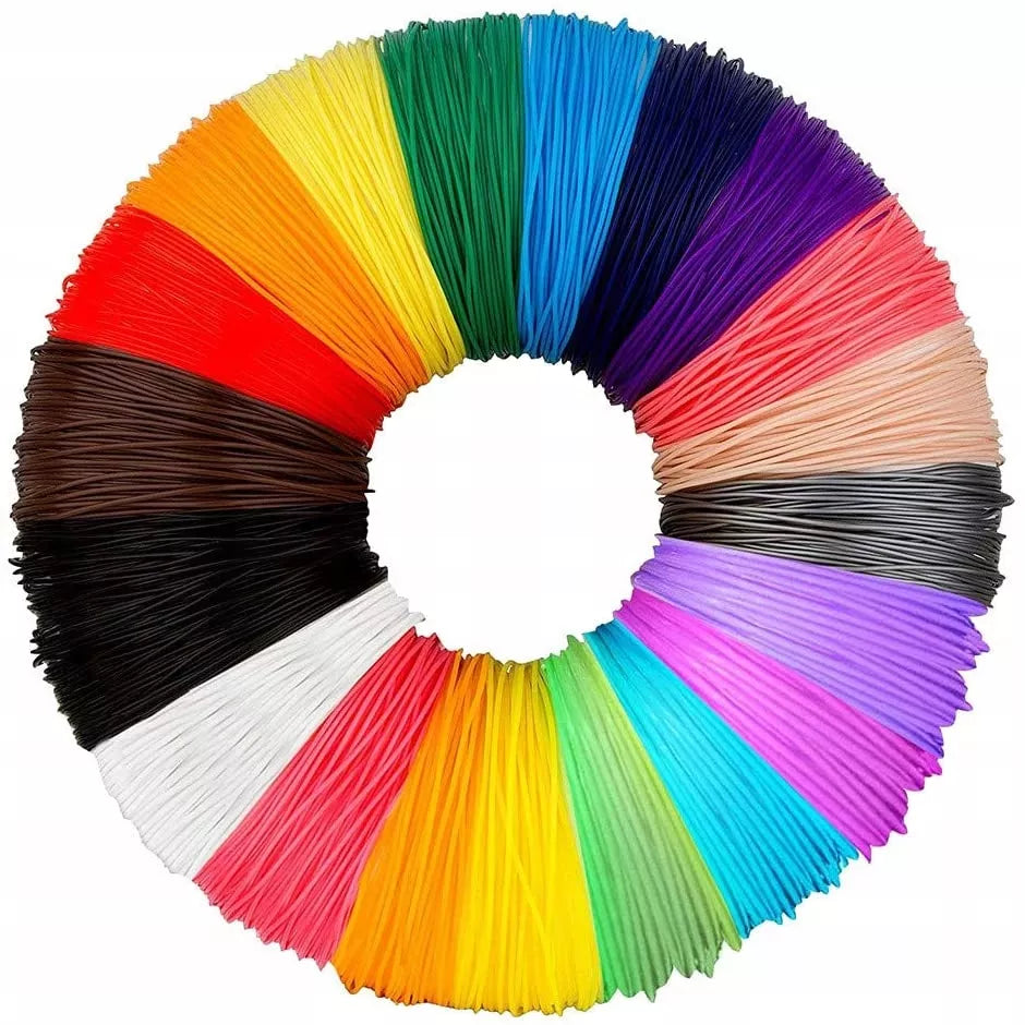 3D rašiklis vaikams Galaxia su rinkiniu ir 110 metrų PLA užpildais
