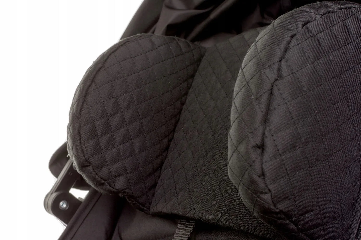 4Baby Stinger PRO sportinis vežimėlis su geliniais ratais, aliuminio rėmu iki 22kg, juodas