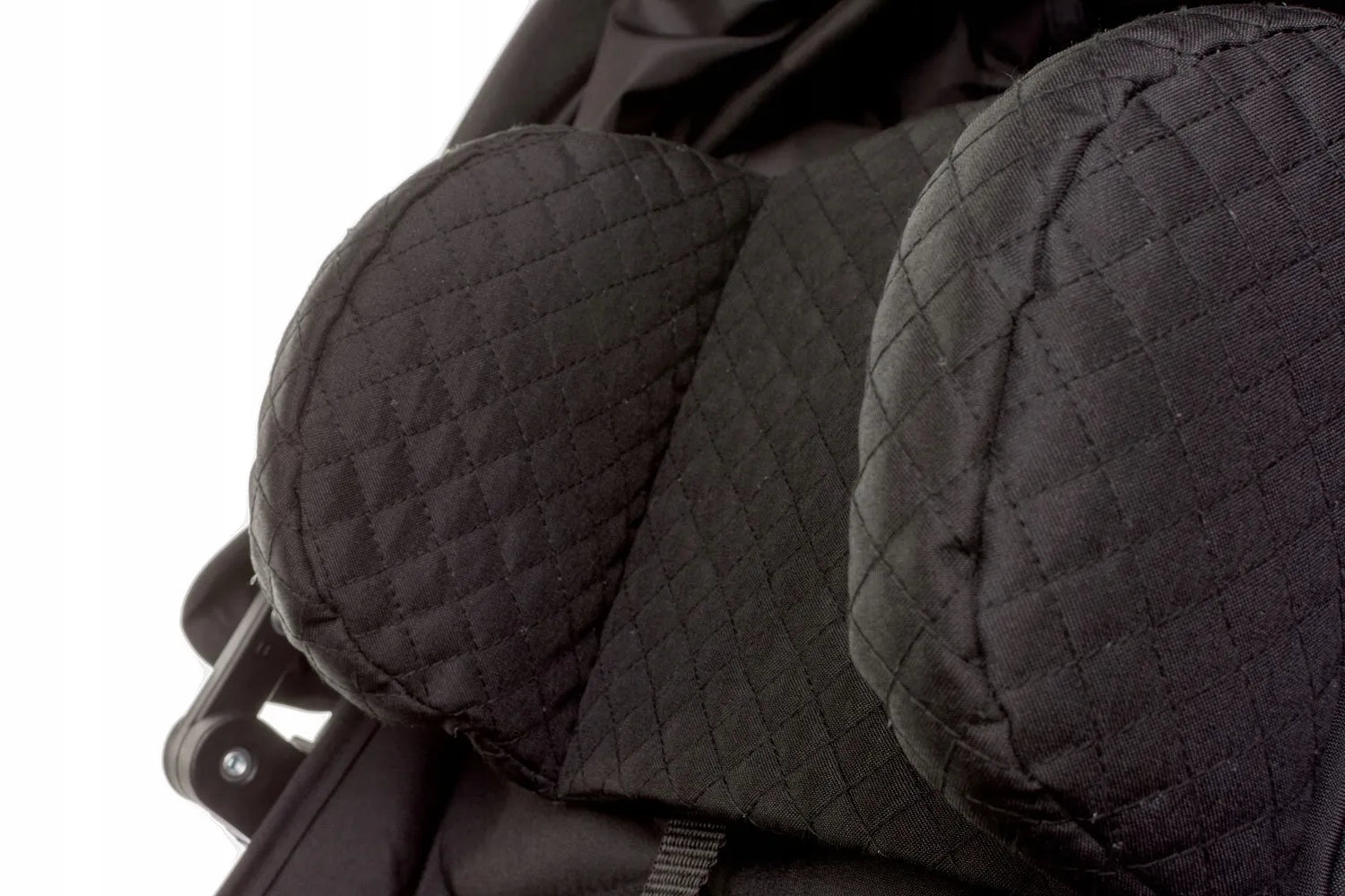 4Baby Stinger PRO sportinis vežimėlis su geliniais ratais, aliuminio rėmu iki 22kg, juodas