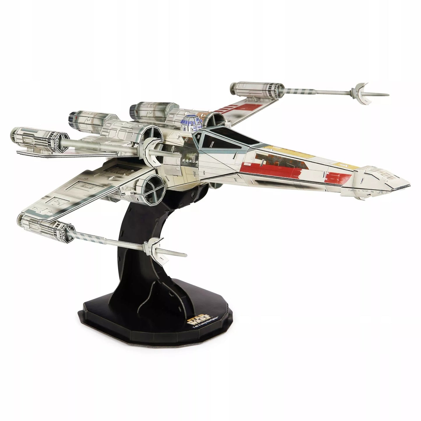 4D Build Star Wars X-Wing Starfighter T-65 3D dėlionės modelis 38 cm