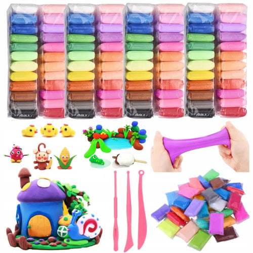 96 vnt. stebuklingas plastilinas Senso, polimerinis molis, putų masė vaikams