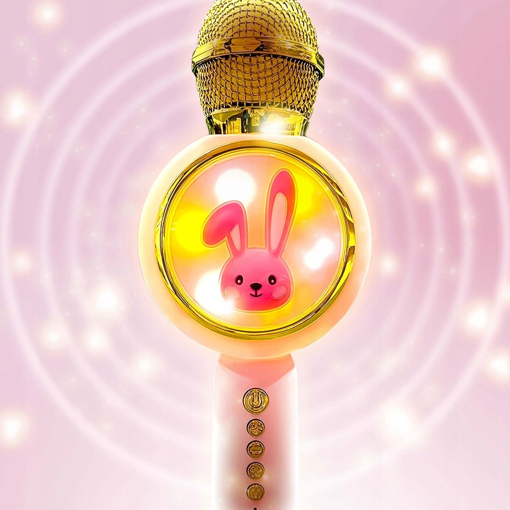 Belaidis Karaoke Mikrofonas Vaikams su Bluetooth ir Garsiakalbiu