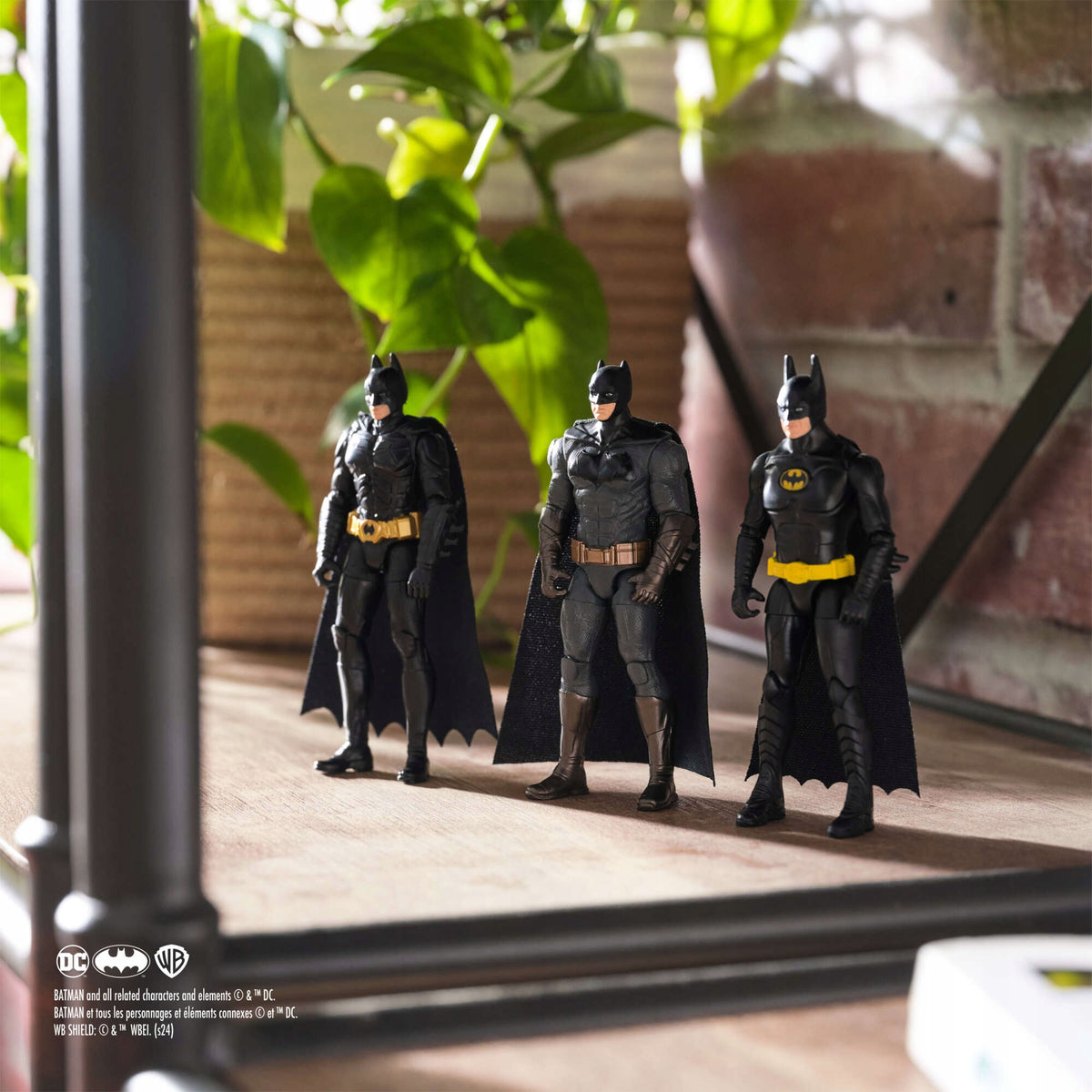 Betmenas DC Comics – Tamsos Riterio 3 Figūrėlių Rinkinys, Jubiliejinė Laida, 10 cm