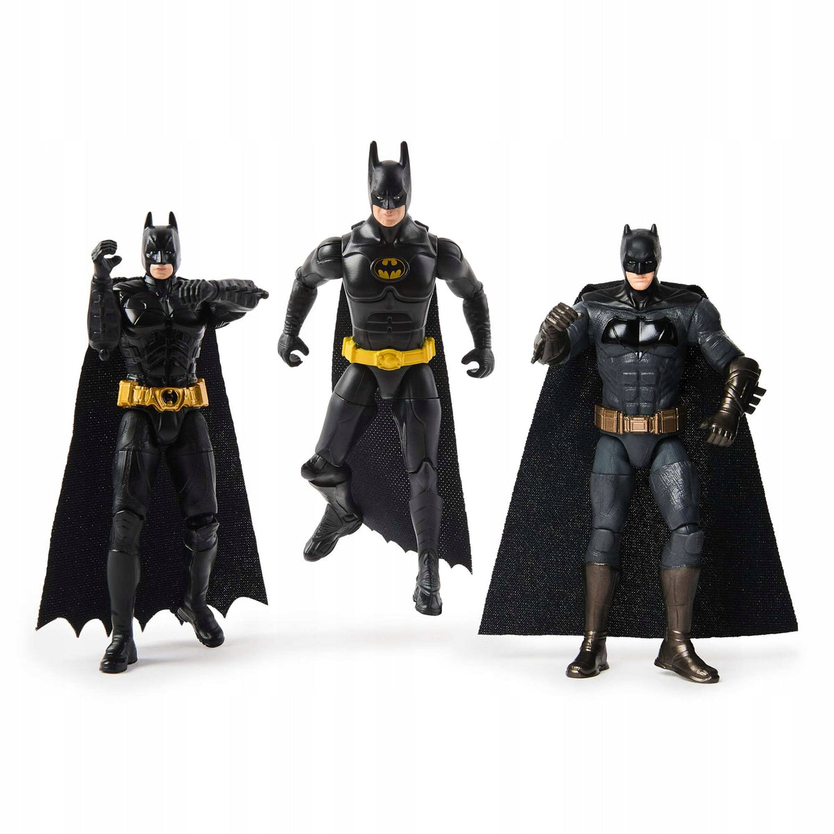 Betmenas DC Comics – Tamsos Riterio 3 Figūrėlių Rinkinys, Jubiliejinė Laida, 10 cm