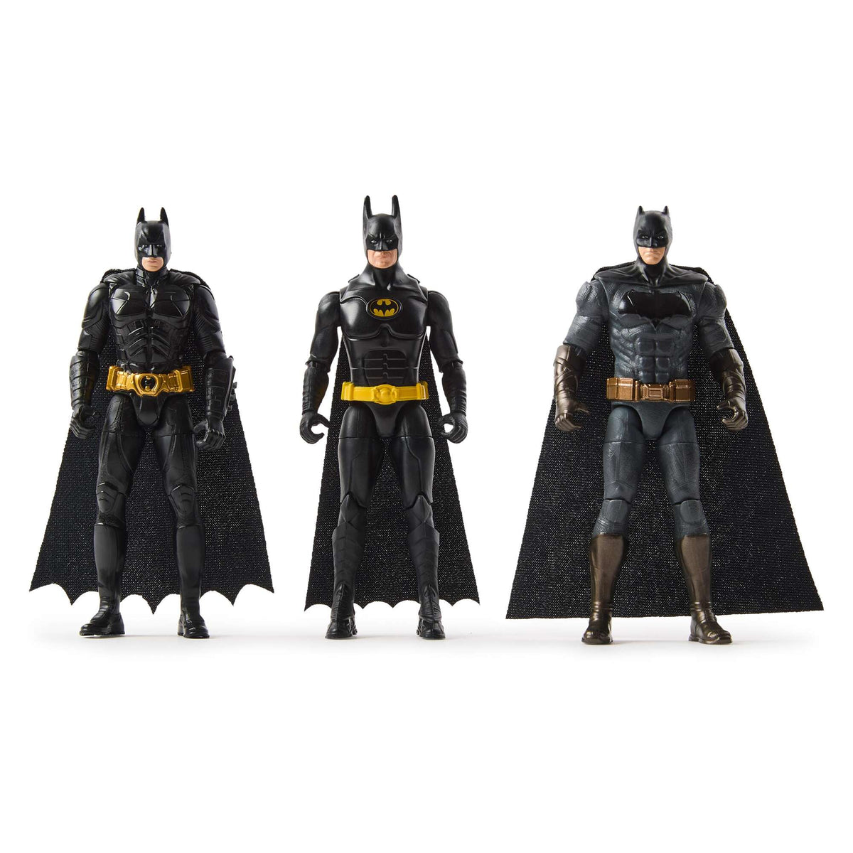 Betmenas DC Comics – Tamsos Riterio 3 Figūrėlių Rinkinys, Jubiliejinė Laida, 10 cm