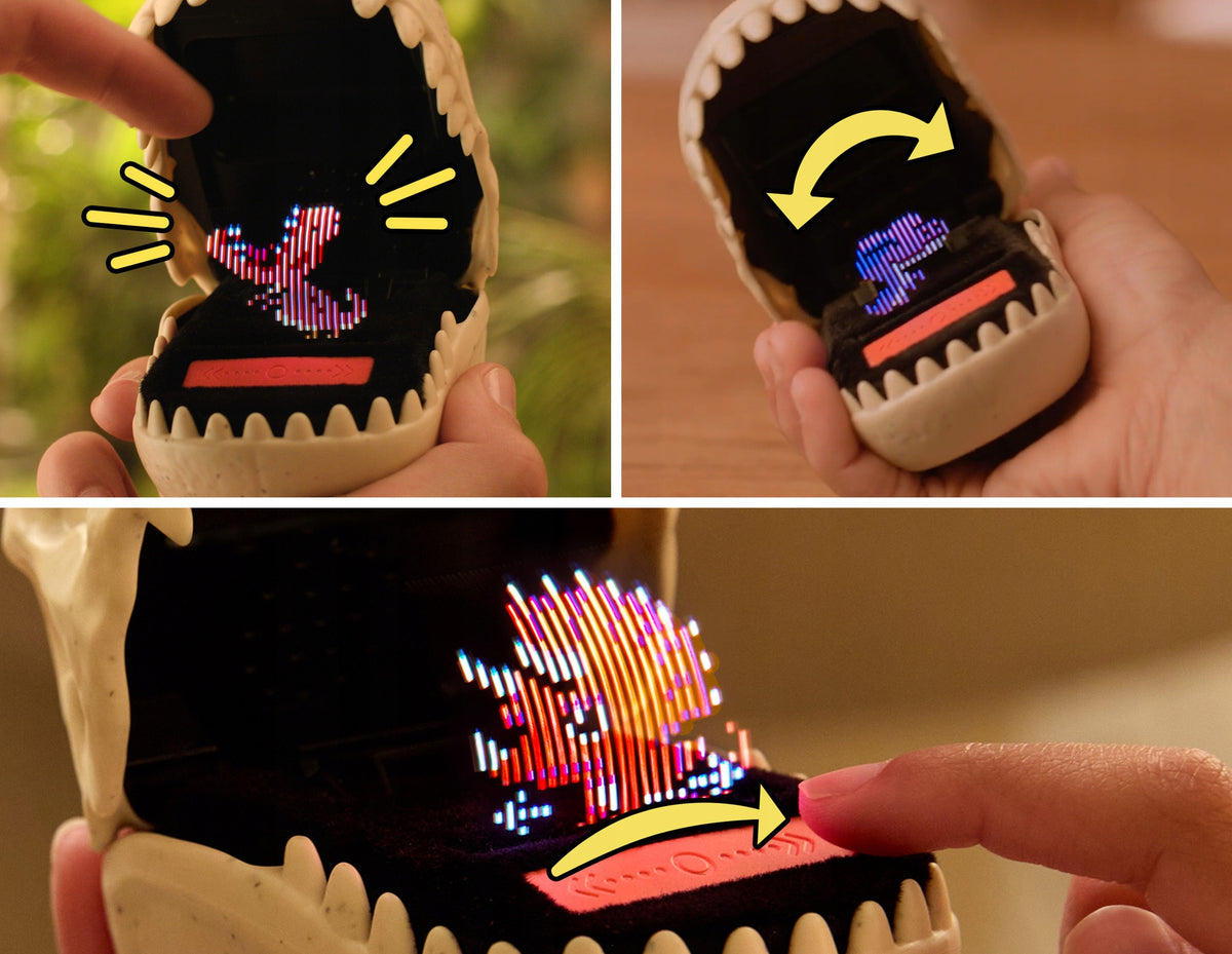 Bitzee Jurassic World – Interaktyvus Hologramas Dinozauras