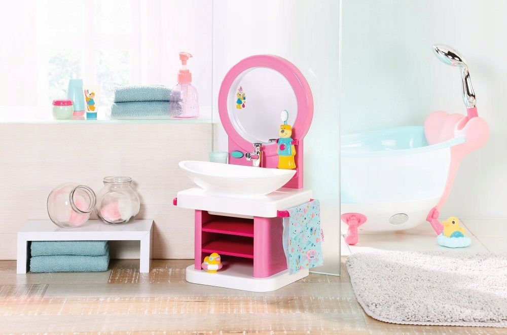 Baby Born Interaktyvi Prausykla – Dantų Valymo ir Praustuvo Rinkinys