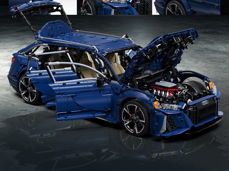 CaDA Konstruktorius Audi RS6 Avant 1:8 – Sportinis Automobilis, 4663 Detalės