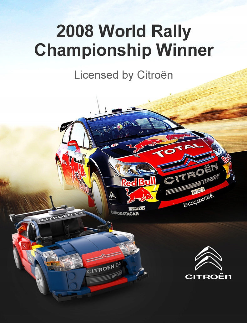 CADA Konstruktorius Citroen C4 WRC – Nuotoliniu Būdu Valdomas Lenktyninis Automobilis, 329 Detalės