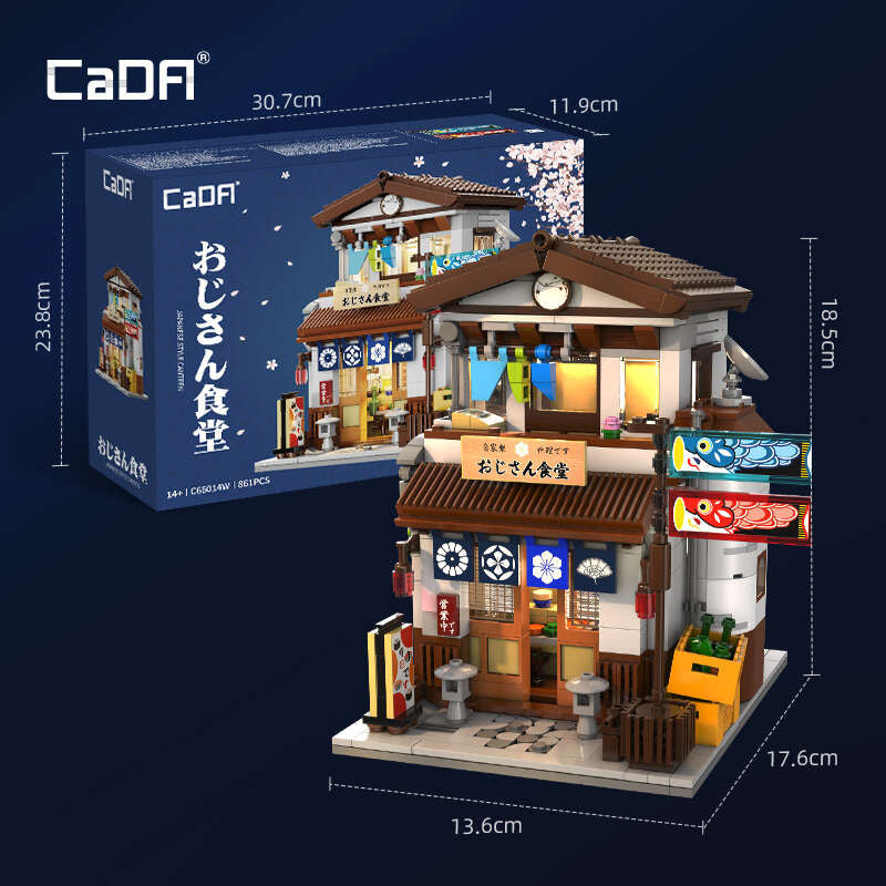 CaDA Konstruktorius – Japoniškas Restoranas, 861 Detalė, LED Apšvietimas