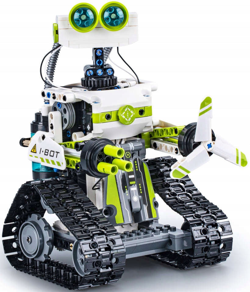 Cada Technic Robotas – Programuojamas, Nuotoliniu Būdu Valdomas Konstruktorius su LED Šviesomis, 434 Detalės