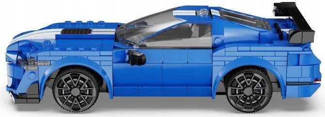 CaDA Konstruktorius – Nuotoliniu Būdu Valdomas Sportinis Automobilis Blue Knight 500, Dual Mode RC, 325 Detalės