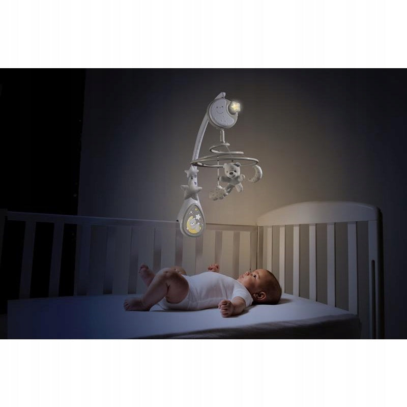 Chicco Next2Dreams Next2Me Karuzelė Lovytei – Šviesa, Muzika Ir Baltas Triukšmas, Smėlio Spalvos