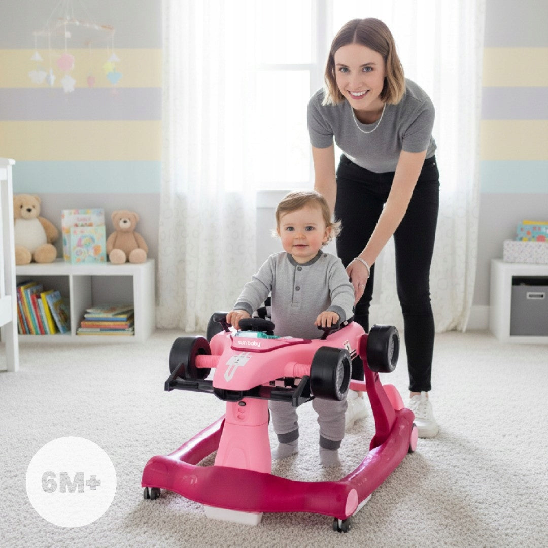 Vaikštynė Vaikams Formulė 1 Lenktyninis Automobilis 3in1 su Garso Efektais – Sun Baby