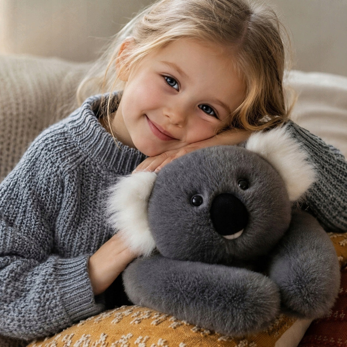 Terapinis Svorinis Pliušinis Koala 65 cm, 1 kg – Raminantis Žaislas Vaikams Ir Suaugusiems
