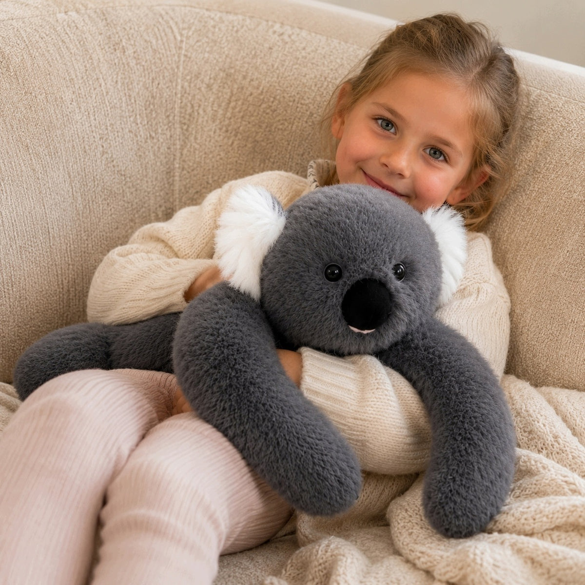 Terapinis Svorinis Pliušinis Koala 65 cm, 1 kg – Raminantis Žaislas Vaikams Ir Suaugusiems