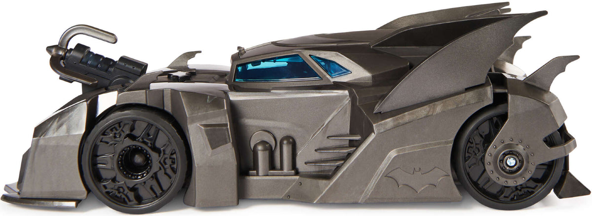 DC Comics Betmeno Figūrėlė 10 cm + Batmobilis su Priedais – Rinkinys Vaikams 4+