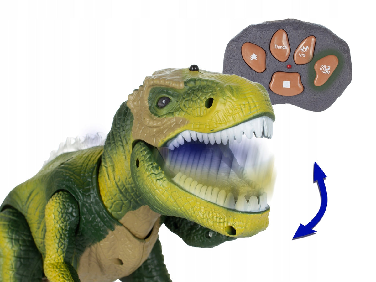 Dinozauras T-Rex XXL – Interaktyvus, Nuotoliniu Būdu Valdomas, Vaikštantis ir Riaumojantis Žaislas