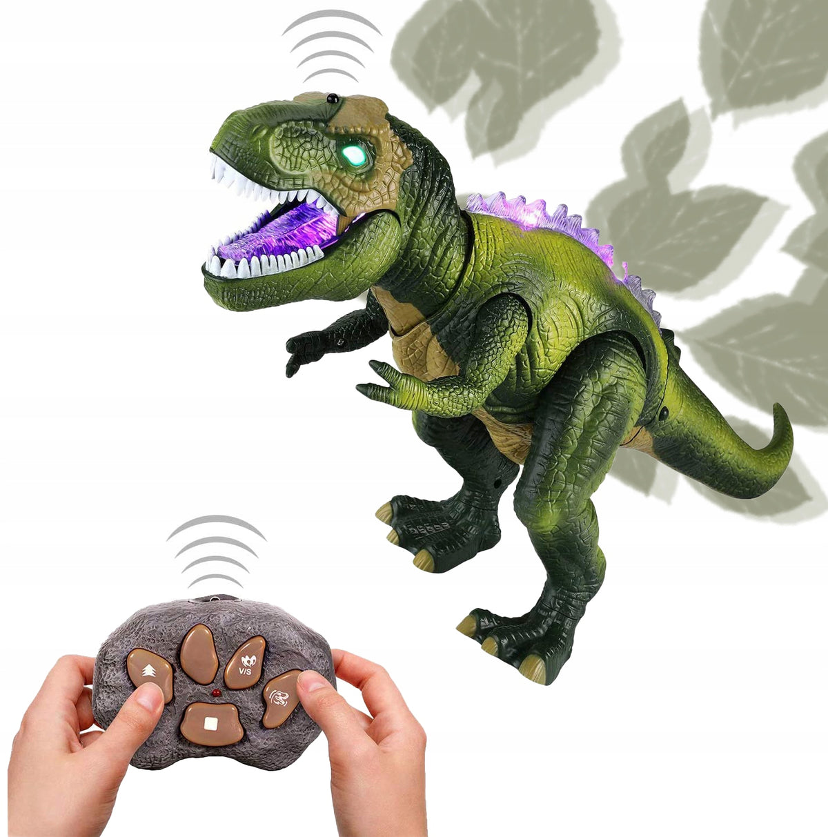 Dinozauras T-Rex XXL – Interaktyvus, Nuotoliniu Būdu Valdomas, Vaikštantis ir Riaumojantis Žaislas
