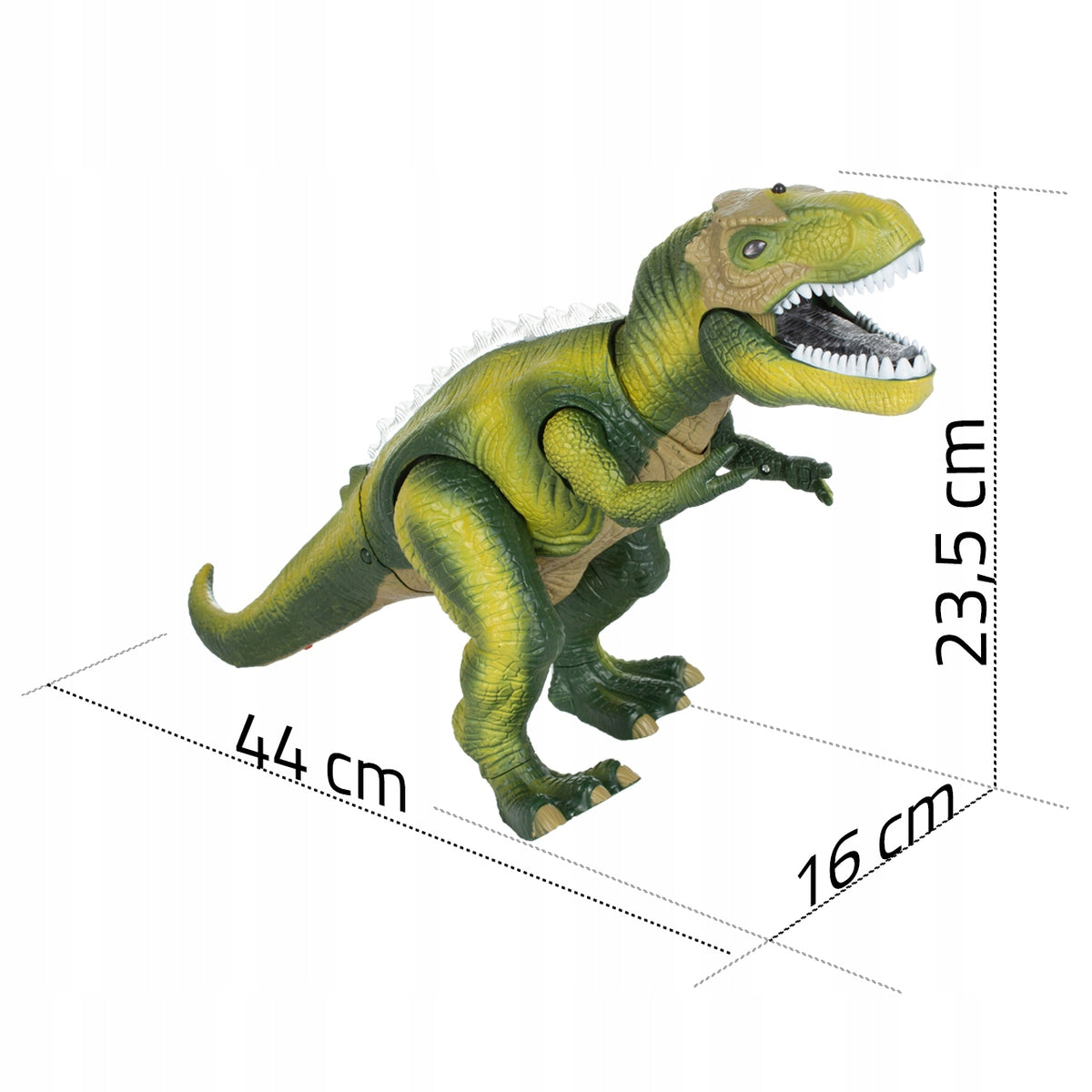 Dinozauras T-Rex XXL – Interaktyvus, Nuotoliniu Būdu Valdomas, Vaikštantis ir Riaumojantis Žaislas