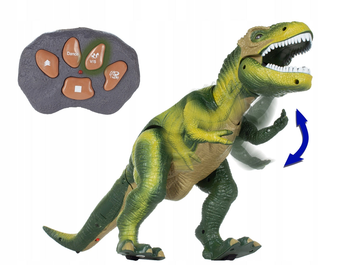 Dinozauras T-Rex XXL – Interaktyvus, Nuotoliniu Būdu Valdomas, Vaikštantis ir Riaumojantis Žaislas