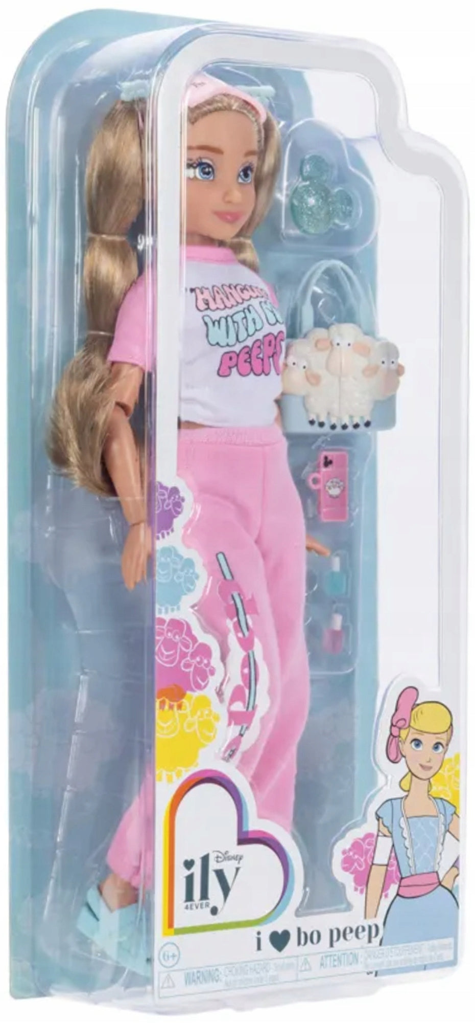 Disney ILY 4Ever Mados Lėlė 30 cm su Bo Peep Motyvu ir Priedais (10+ Elementų)