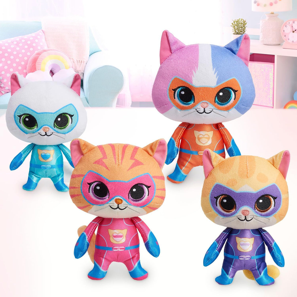 Disney Junior Super Kitties Pliušinis Katinukas Sparksas (Maksas) 17 cm