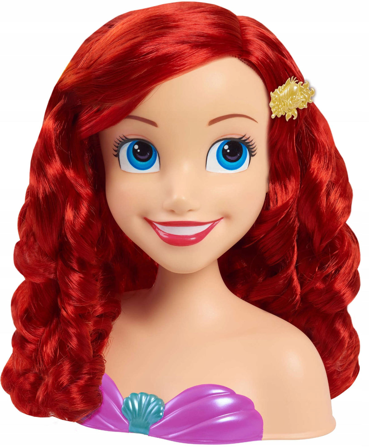 Disney Princesė Ariel – Plaukų Stilizavimo Galva Su 14 Priedų