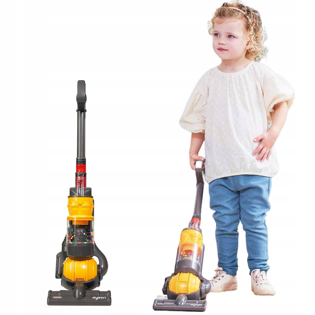 Dyson Vaikiškas Belaidis Dulkių Siurblys Ball – Casdon, Su Garso Efektu, 63 Cm