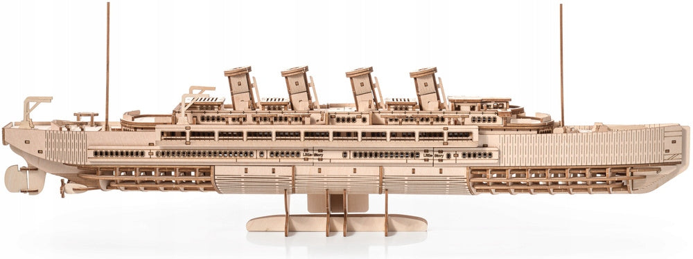 Medinis 3D Dėlionės Modelis – Laivas „Titanikas“
