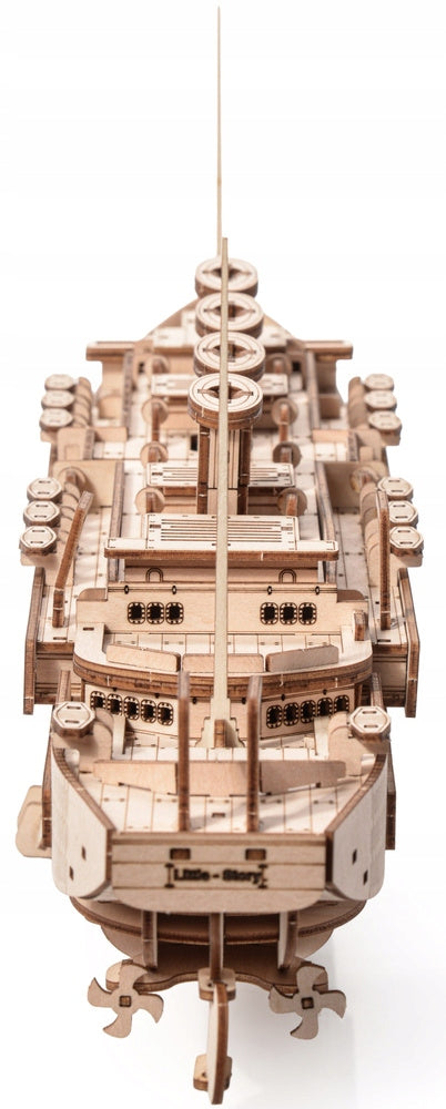 Medinis 3D Dėlionės Modelis – Laivas „Titanikas“