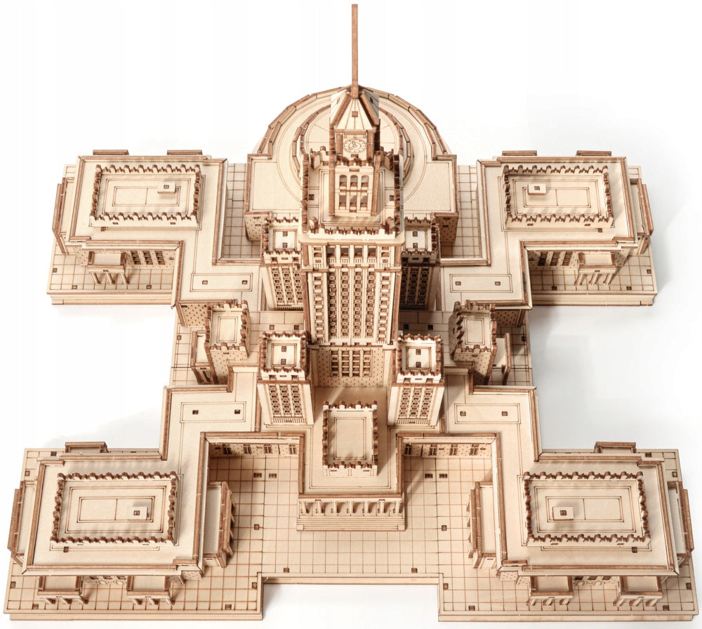 Medinis 3D Puzzle Modelis – Kultūros ir Mokslo Rūmai, Varšuvos Architektūra