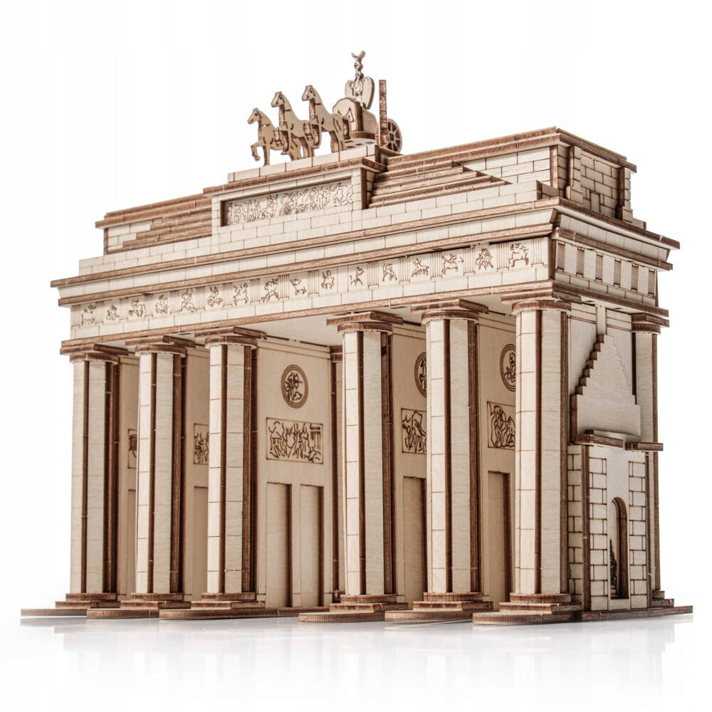 Medinis 3D Modelis Brandenburgo Vartai – Surenkama Fanieros Dėlionė