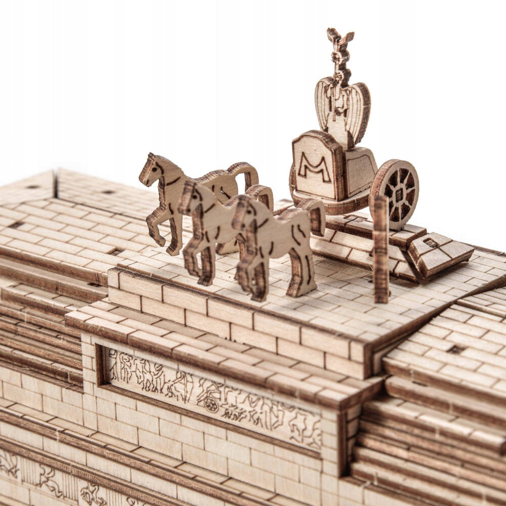 Medinis 3D Modelis Brandenburgo Vartai – Surenkama Fanieros Dėlionė