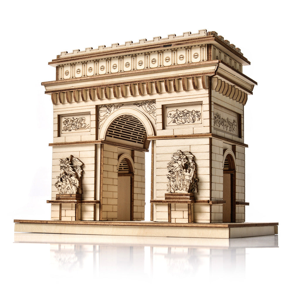 Medinis 3D Modelis „Paryžiaus Triumfo Arka“ – Surenkama Fanieros Dėlionė